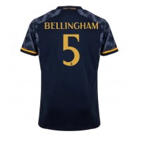 Camisa de Futebol Real Madrid Jude Bellingham #5 Equipamento Secundário 2023-24 Manga Curta